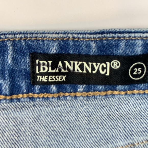 Blank NYC The Essex Release Hem Denim Jean Shorts - Picture 5 of 9
